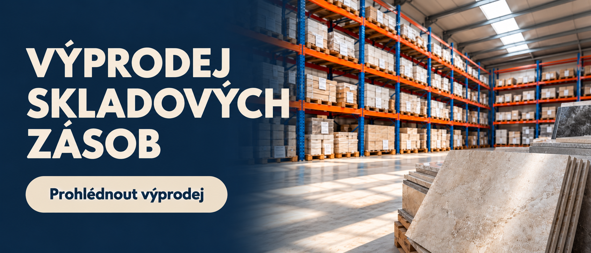 výprodej skladových zásob