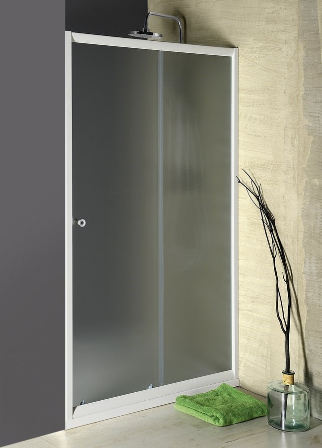 AMADEO posuvné sprchové dveře 1200 mm, sklo BRICK