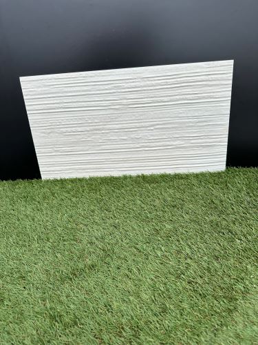Obklad FAP Groove White 30,5 x 56 cm, rectifikovaná