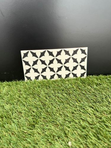 Obklad Vives Caumartin Negro 20 x 10 cm, lesk