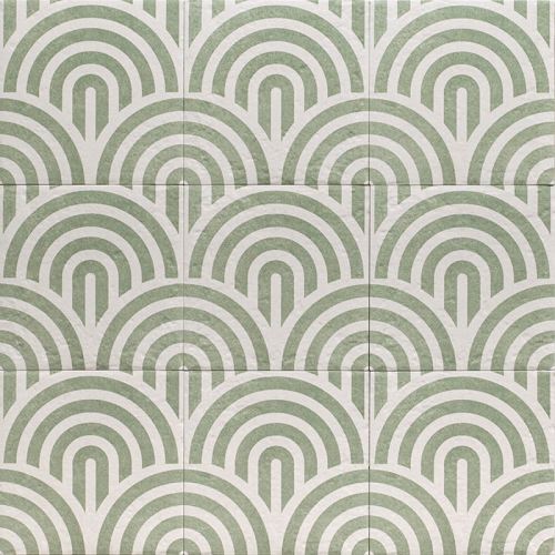 Dlažba/obklad Decor Green Three 20x20cm