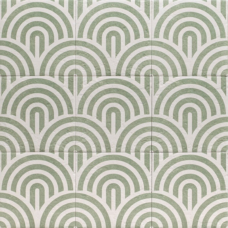 Dlažba/obklad Decor Green Three 20x20cm