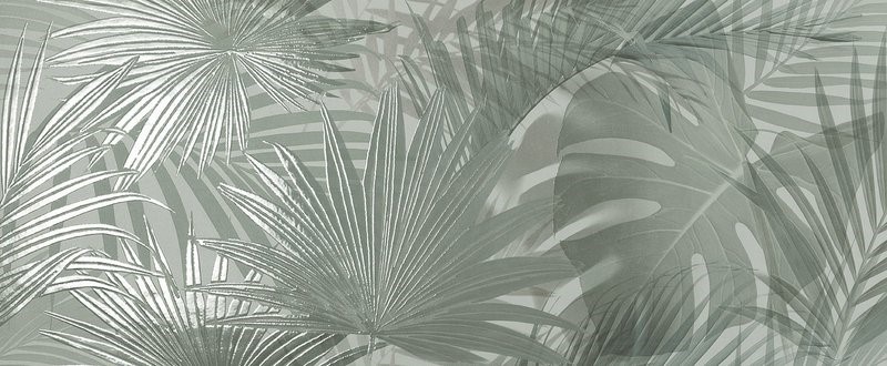 Obklad Milano Mood Dekor Tropical Verde, 50x120 cm RT
