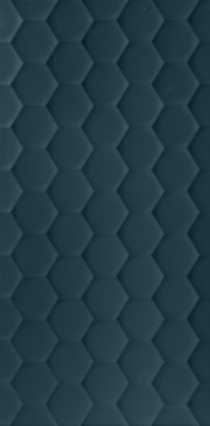 Obklad Blue Hexagon 40x80 cm, mat