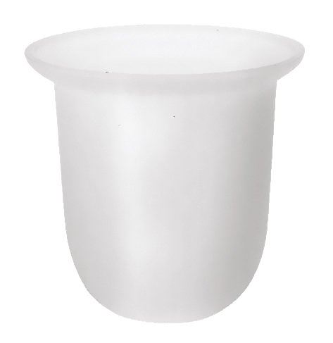 Miska na WC štětku pro X-ROUND/Trend-i/X-STEEL, XS301 mléčné sklo