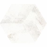 Dlažba Basalt White 20x24 cm, mat