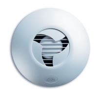 Icon 15 - Ventilátor pro toalety a koupelny, bílý