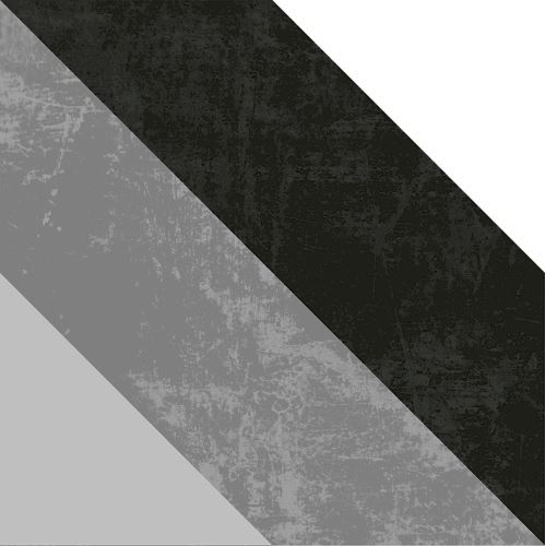 Dlažba Lineal Black&White 20x20 cm, matt