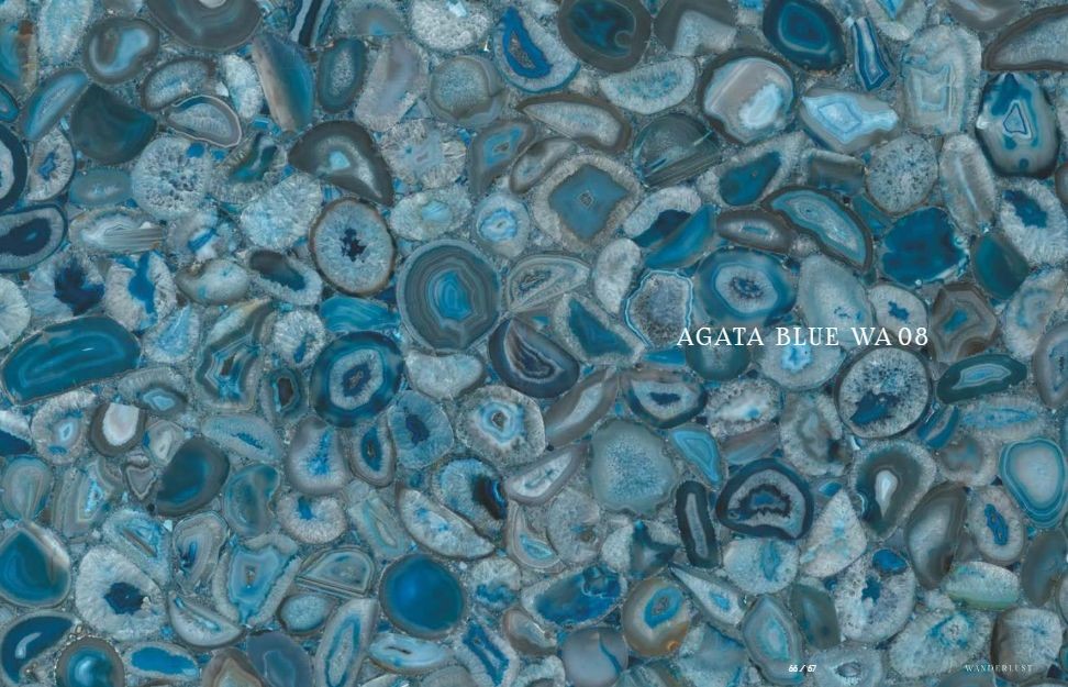 Obklad/dlažba Agata Blue WA 08 120x278 cm, lesk