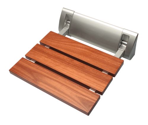 Sprchové sedátko sklopné - dřevo