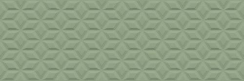 Dekor Green Springpaper 3D-02, 25x75 cm, mat, rekt.