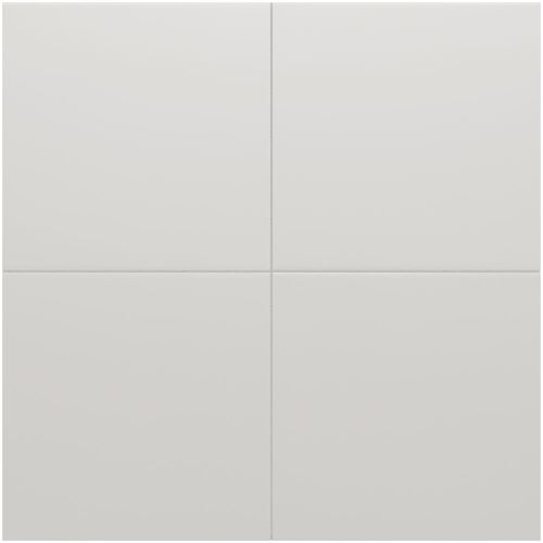 Dlažba White 20x20x0,9cm, mat,  série Rivoli EQ
