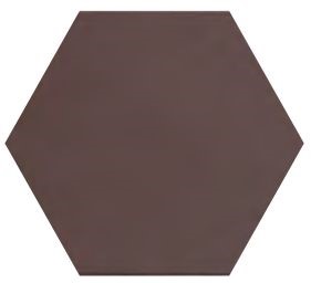 Dlažba Hexagon Colors Marrón 20x24 cm, mat