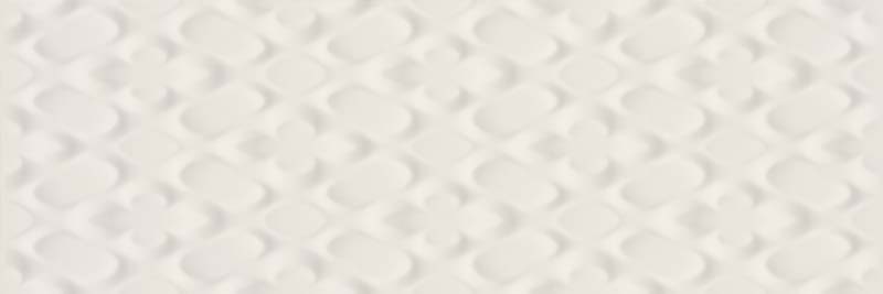 Dekor White Springpaper 3D-01, 25x75 cm, mat, rekt.