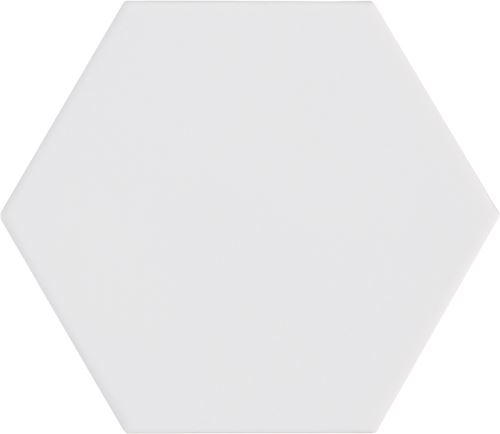 Obklad/dlažba White 11,6x10,1 cm, mat