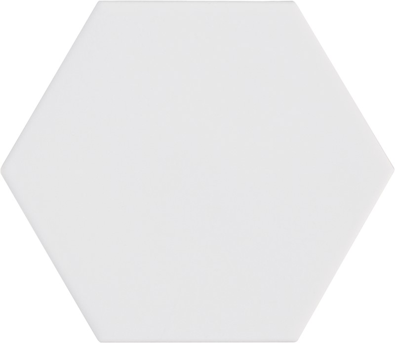 Obklad/dlažba White 11,6x10,1 cm, mat