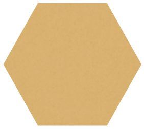 Dlažba Hexagon Colors Mostaza 20x24 cm, mat