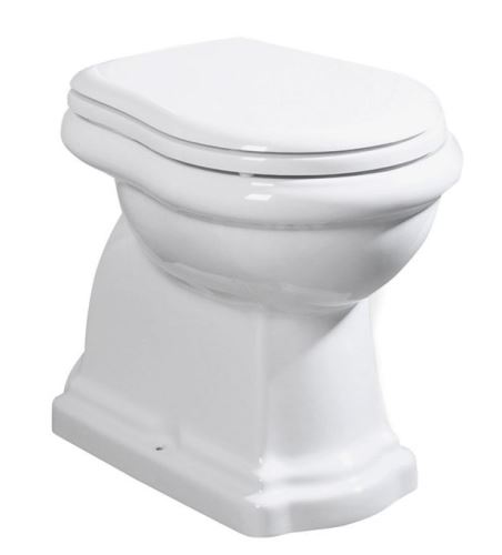 RETRO WC mísa stojící, 38,5x45x59cm, zadní odpad