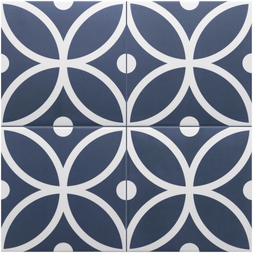 Dlažba Bergen Azul 20x20x0,9cm, mat, Série Rivoli EQ