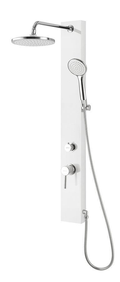 FIGA sprchový panel, 125x1050 mm, bílá