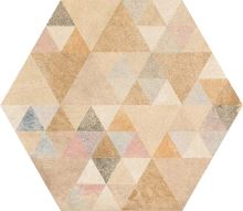 Obklad/dlažba Hexágono Benenden Multicolor 23x26,6 cm, mat