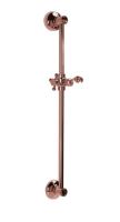 ANTEA sprchová tyč, posuvný držák, 570mm, růžové zlato