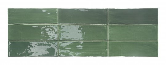 Obklad Tabarca Verde 7,5x23 cm, lesk