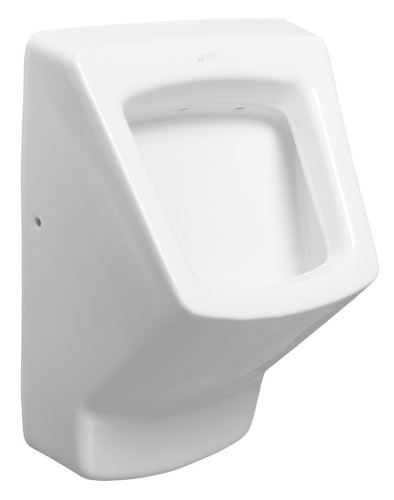 PURITY urinál se zakrytým přívodem vody, 38x53,5 cm