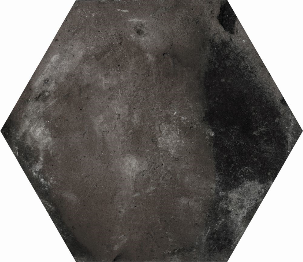 Dlažba/obklad Hexa Graphite 7x14cm