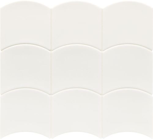 Obklad Wave EQ White 12 x 12 x 0,9 cm, lesk