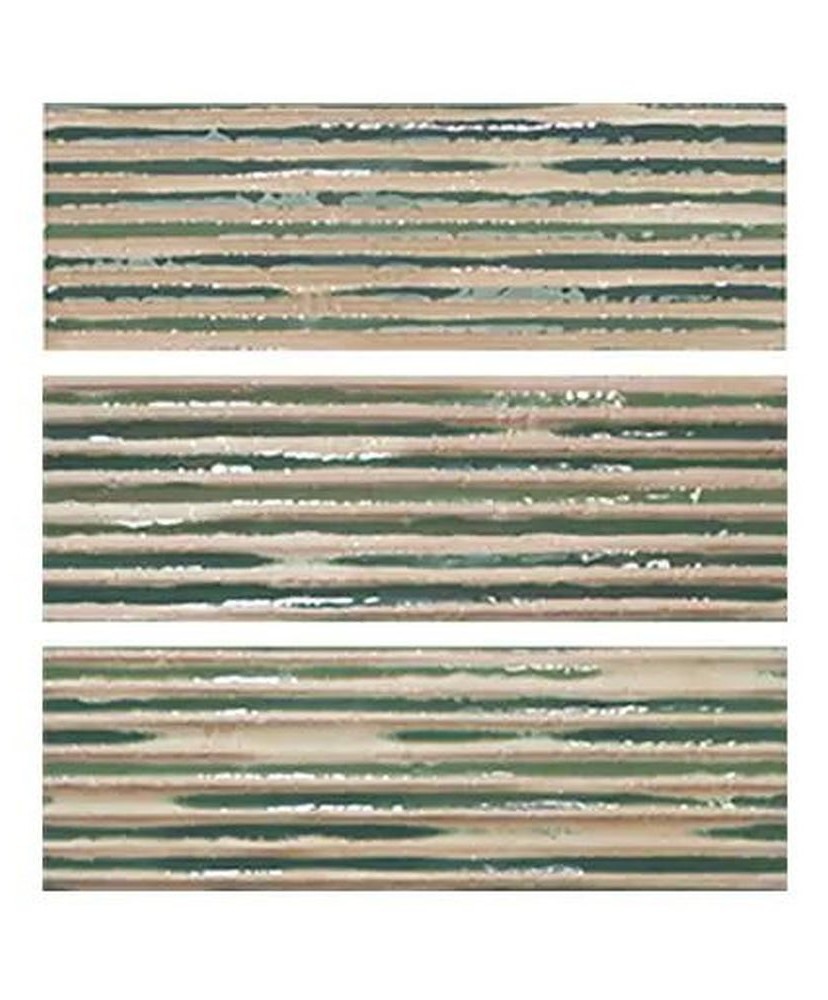 Dlažba/obklad Casablanca-Comb Basil 5x15cm