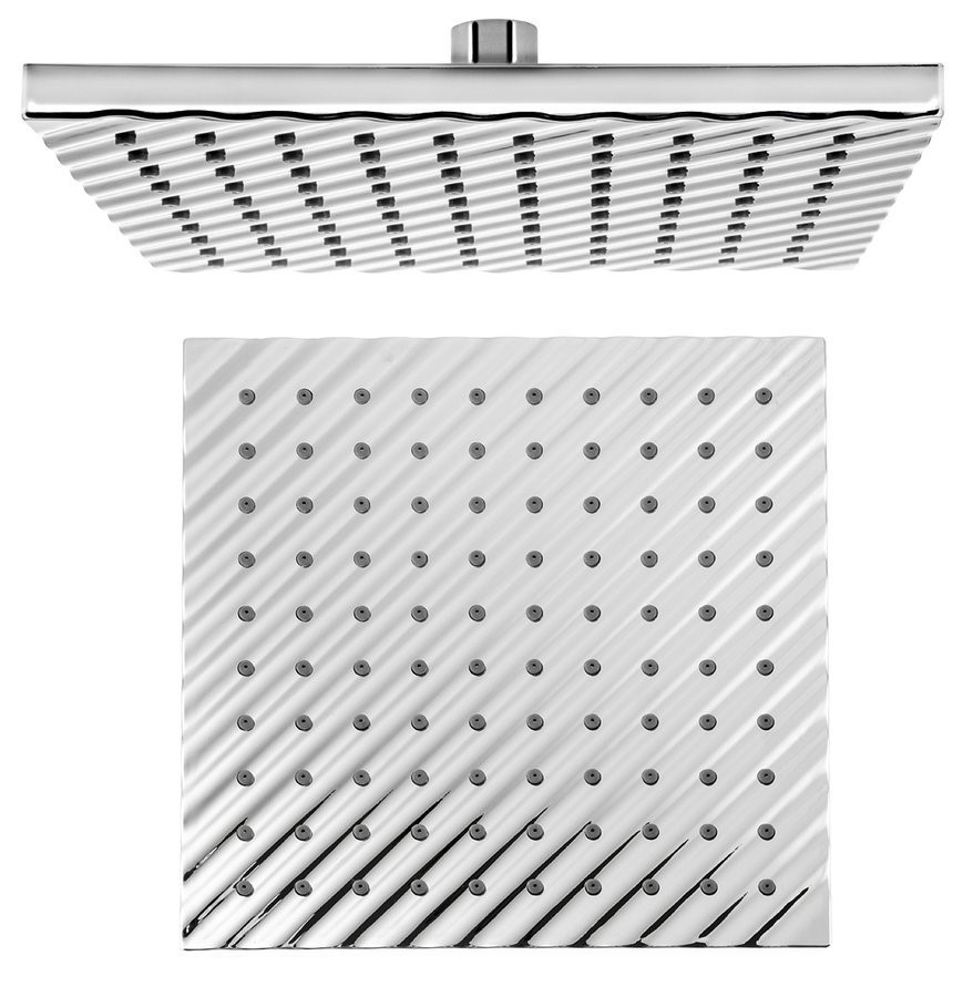 Hlavová sprcha, 200x200mm, chrom