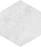 Dlažba Hexagono Blanco, 23x26,6cm, série Rift