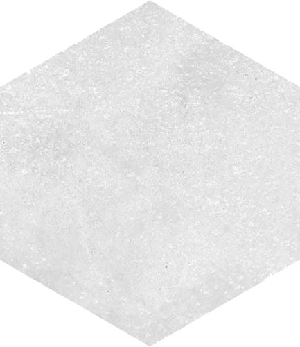 Dlažba Hexagono Blanco, 23x26,6cm, série Rift