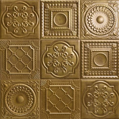 Obklad Relief Gold 20x20 cm
