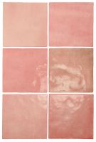 Obklad Artisan Rose Mallow 13,2 x 13,2  x 0,9 cm, Lesk