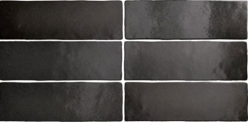 Obklad Black Coal 6,5x20 cm, mat