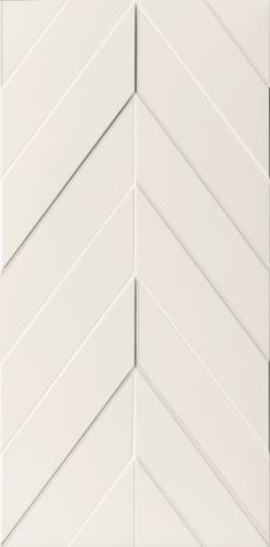 Obklad White Chevron 40x80 cm, mat