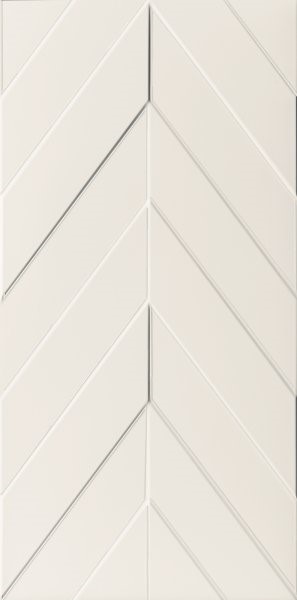 Obklad White Chevron 40x80 cm, mat
