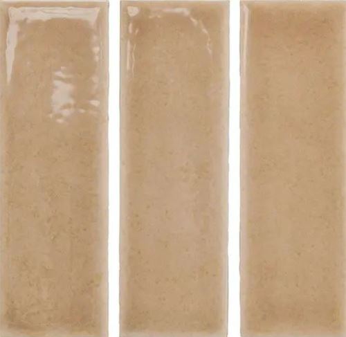 Obklad Skin Biscuit 4x12,5cm, lesk
