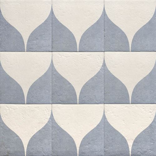 Dlažba/obklad Decor Blue Water Two 20x20cm