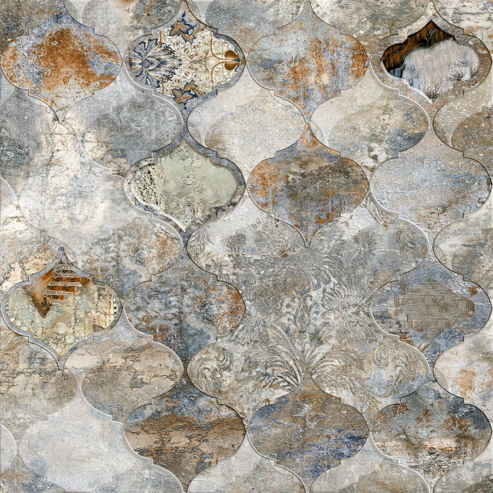 Dlažba/Obklad Santorini, 60,8x60,8x0,9 cm, pololesk