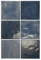 Obklad Artisan Colonial Blue 13,2 x 13,2  x 0,9 cm, Lesk