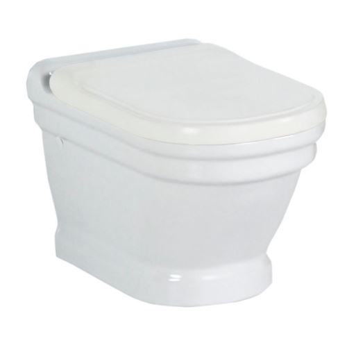 ANTIK závěsná WC mísa, 36x53 cm, bílá
