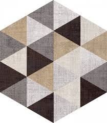 Obklad/dlažba Triangle Mix mat 25x21,6 cm, série Textile..