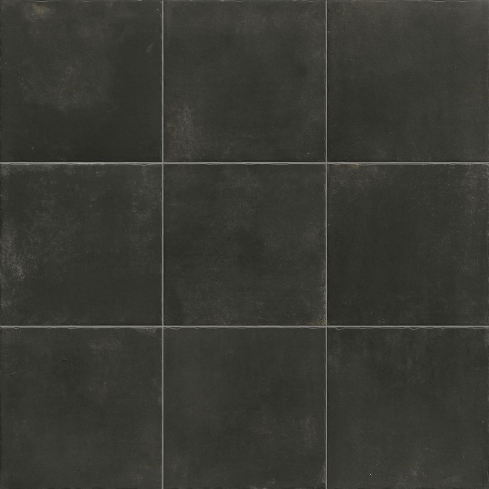 Obklad/dlažba Nostalgy Black, 20x20x0,8 cm, mat