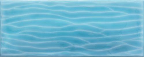 Obklad Flow Azure, 20x50 cm, lesklý