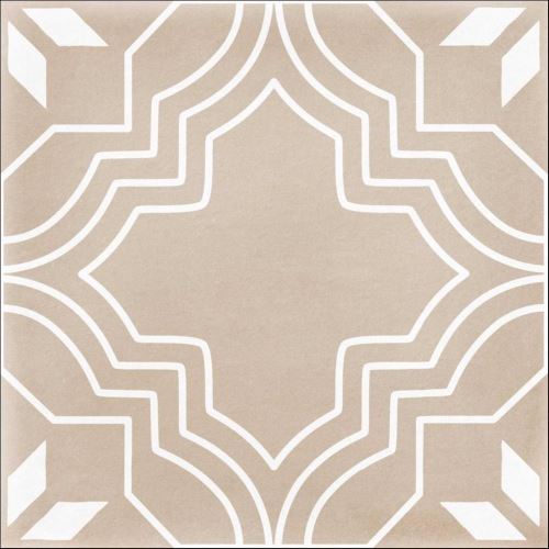 Dlažba Bolshoi Taupe 20x20 cm, mat
