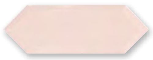 Obklad Cupidón Rosa Brillo Bisel, 10x30 cm, lesk s fazetou