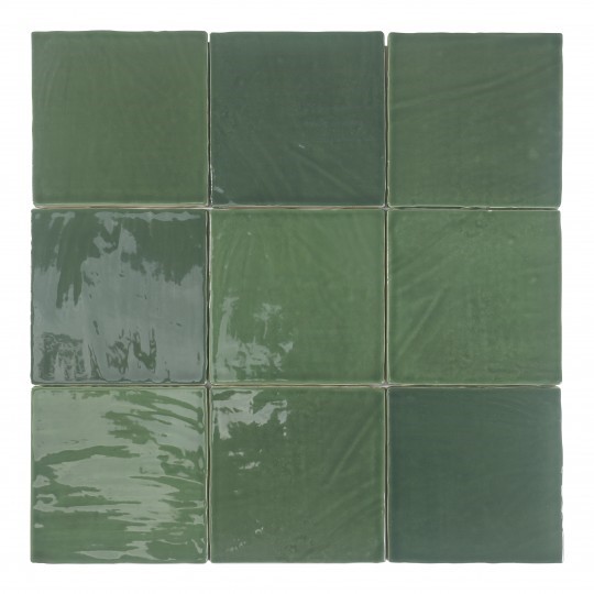 Obklad Tabarca Verde 15x15 cm, lesk